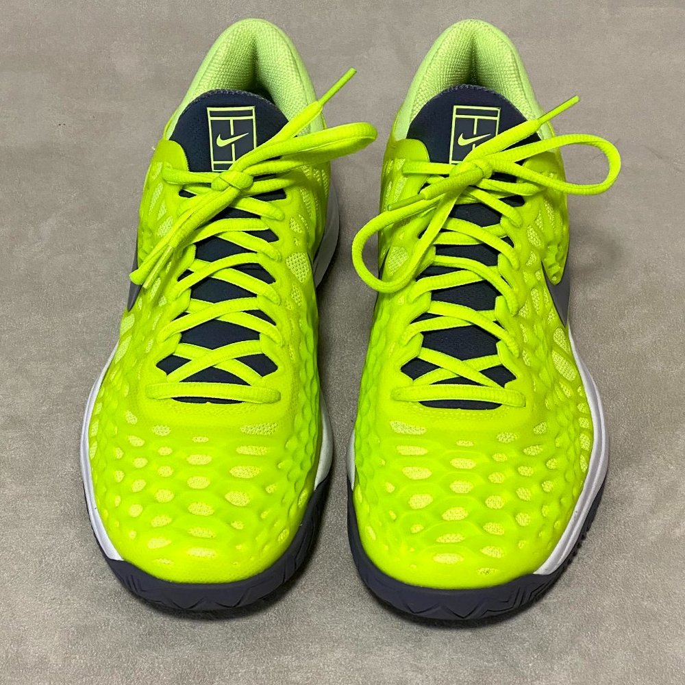 Nike Rafa Green Athletic Shoes Size 9.5.  Mens